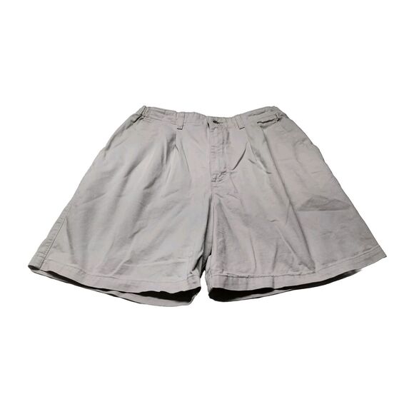 Lee Womens Chino Tan Khaki Shorts Size 18m Relaxed Fit Pockets Cotton Comfy Mom - Picture 1 of 16